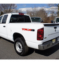 dodge ram pickup 1500 2008 bright white trx4 gasoline 8 cylinders 4 wheel drive automatic with overdrive 07724