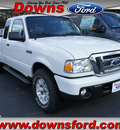 ford ranger 2011 white xlt gasoline 6 cylinders 4 wheel drive automatic 08753