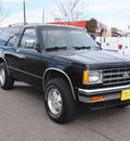 chevrolet s 10 blazer 1989 black gasoline v6 4 wheel drive automatic 80229