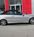 mercedes benz clk55 amg 2005 silver gasoline 8 cylinders rear wheel drive automatic 33884