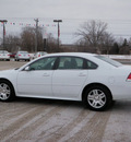 chevrolet impala 2011 white sedan lt flex fuel 6 cylinders front wheel drive automatic 55318