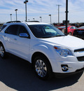 chevrolet equinox 2011 white lt gasoline 4 cylinders all whee drive automatic 76087