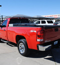 gmc sierra 1500 2007 red pickup truck gasoline 8 cylinders 4 wheel drive automatic 76087