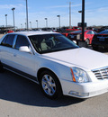 cadillac dts 2007 white sedan gasoline 8 cylinders front wheel drive automatic 76087