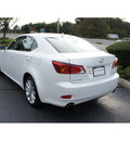 lexus is 250 2009 white sedan premium package gasoline 6 cylinders all whee drive automatic 07755