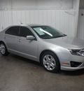 ford fusion 2010 silver sedan se gasoline 4 cylinders front wheel drive automatic 76108