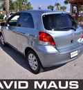 toyota yaris 2009 silver hatchback gasoline 4 cylinders front wheel drive automatic 32771