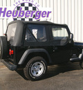 jeep wrangler 2004 black suv se gasoline 4 cylinders 4 wheel drive automatic 80905