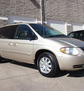 chrysler town and country 2005 gold van signature series gasoline 6 cylinders front wheel drive automatic 80301