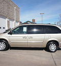 chrysler town and country 2005 gold van signature series gasoline 6 cylinders front wheel drive automatic 80301
