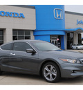 honda accord 2012 dk  gray coupe ex l v6 w navi gasoline 6 cylinders front wheel drive automatic 77065