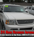 ford explorer 2002 white suv limited gasoline 6 cylinders 4 wheel drive automatic 99212