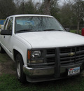chevrolet c k 1500 series 1995 white pickup truck c1500 cheyenne gasoline v8 rear wheel drive automatic 77379