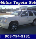 gmc yukon 2011 white suv denali flex fuel 8 cylinders 2 wheel drive automatic 75503