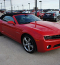 chevrolet camaro convertible 2011 red lt gasoline 6 cylinders rear wheel drive automatic 76087