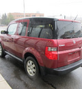 honda element 2008 red suv ex gasoline 4 cylinders all whee drive automatic 13502