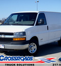 chevrolet express cargo 2006 white van 2500 gasoline 8 cylinders rear wheel drive automatic 62708