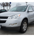 chevrolet traverse 2009 silver suv lt gasoline 6 cylinders front wheel drive automatic 77090