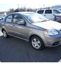 chevrolet aveo 2011 gray sedan lt gasoline 4 cylinders front wheel drive automatic with overdrive 08902