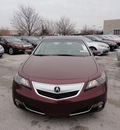 acura tl 2012 dk  red sedan tech sh awd gasoline 6 cylinders all whee drive automatic with overdrive 60462