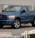 dodge ram 1500 2006 blue pickup truck sport gasoline 8 cylinders rear wheel drive automatic 62034