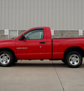 dodge ram 1500 2003 red pickup truck gasoline 8 cylinders rear wheel drive automatic 62034