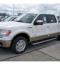 ford f 150 2012 white lariat gasoline 6 cylinders 2 wheel drive automatic 77388