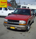 chevrolet s 10 1998 red pickup truck ls gasoline 4 cylinders rear wheel drive automatic 43560