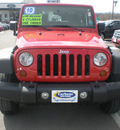 jeep wrangler 2010 red suv sport gasoline 6 cylinders 4 wheel drive automatic 13502