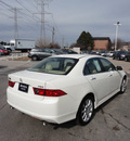 acura tsx 2008 white sedan tech gasoline 4 cylinders front wheel drive automatic with overdrive 60462