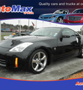 nissan 350z 2007 black coupe gasoline 6 cylinders rear wheel drive automatic 34474