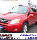 toyota rav4 2008 red suv 4x4 limited gasoline 4 cylinders 4 wheel drive automatic 45840