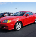 hyundai tiburon 2003 red coupe gasoline 4 cylinders dohc front wheel drive automatic 47129