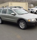 volvo xc70 2007 green wagon gasoline 5 cylinders all whee drive automatic 06019