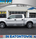 ford f 150 2010 silver xlt flex fuel 8 cylinders 4 wheel drive automatic with overdrive 07724