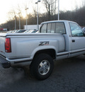 gmc sierra 1500 1993 silver pickup truck sle gasoline v8 4 wheel drive automatic with overdrive 08812