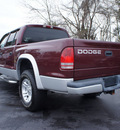 dodge dakota 2002 red slt gasoline 8 cylinders 4 wheel drive automatic 27330