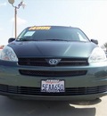 toyota sienna 2004 green van le 7 passenger gasoline 6 cylinders front wheel drive automatic 90241