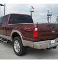 ford f 250 super duty 2008 brown lariat diesel 8 cylinders 4 wheel drive automatic 77090