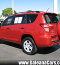 toyota rav4 2009 red suv gasoline 4 cylinders 2 wheel drive automatic 33912