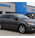 honda odyssey 2012 brown van touring gasoline 6 cylinders front wheel drive automatic 77065