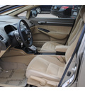honda civic 2008 gray sedan hybrid hybrid 4 cylinders front wheel drive automatic 77065