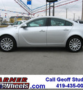 buick regal 2011 silver sedan cxl turbo gasoline 4 cylinders front wheel drive automatic 45840