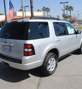 ford explorer 2010 silver suv xlt gasoline 6 cylinders 2 wheel drive automatic 91010