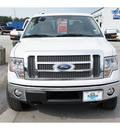 ford f 150 2011 white lariat gasoline 6 cylinders 4 wheel drive automatic 77388