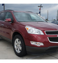 chevrolet traverse 2011 red lt gasoline 6 cylinders front wheel drive automatic 77090