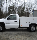 gmc sierra 2500hd 2001 white pickup truck sl gasoline 8 cylinders rear wheel drive automatic 27569