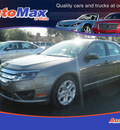 ford fusion 2010 gray sedan se gasoline 4 cylinders front wheel drive automatic 34474