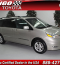 toyota sienna 2006 lt  gray van xle limited 7 passenger gasoline 6 cylinders all whee drive automatic 91731