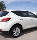 nissan murano 2011 white gasoline 6 cylinders front wheel drive automatic 76018